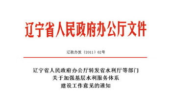 关于加强基层水利服务体系建设工作的意见 推动水利咨询服务的实践路径与对策